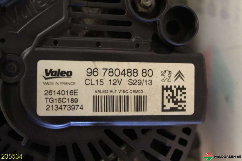 Dynamo til Peugeot Expert 2007-2016 (Type II)  (PEUGEOT|96 780 488 80||96 780488 80)