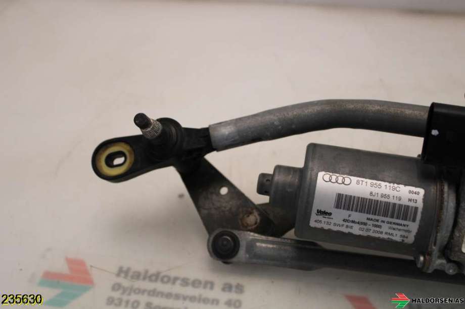 Viskermotor frontrute til Audi A5 2007-2016 (Type I)  (AUDI|8T1 955 023 E|)