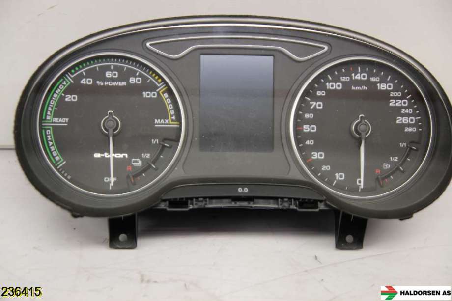 Instrumentpanel til Audi A3 2016-2020 (Type III, Fase 2)  (AUDI|8V0 920 874 D|)