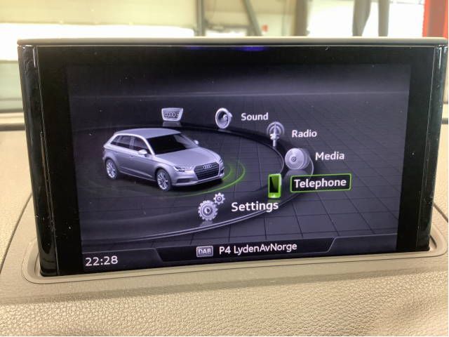 Instrument kjørecomputer til Audi A3 2016-2020 (Type III, Fase 2)  (AUDI|8V0 919 604 C|)