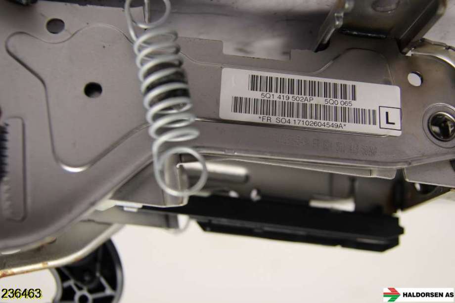 Rattaksel til Audi A3 2016-2020 (Type III, Fase 2)  (AUDI|5Q1 419 502 AP|)