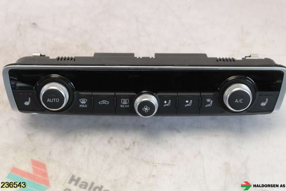 Varmeapparat betjening til Audi A3 2016-2020 (Type III, Fase 2)  (AUDI|8V0 820 043 R|)