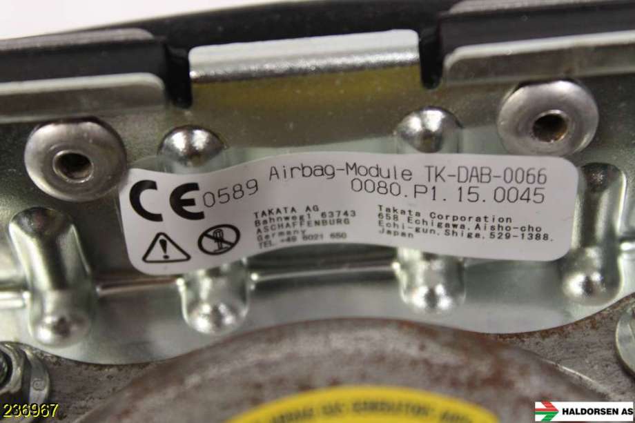 Airbag rattpute til Honda CR-V 2007-2012 (Type III)  (HONDA|77810SWAE80ZA|)