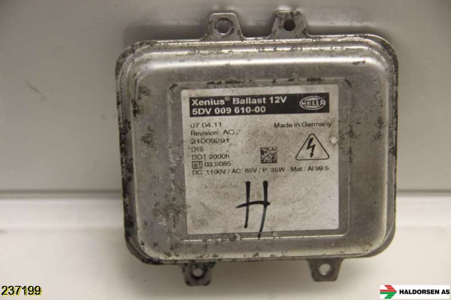 Styreenhet xenon/ballast til Nissan Qashqai, 2010-2014 (Type I, Fase 2)  (NISSAN|)