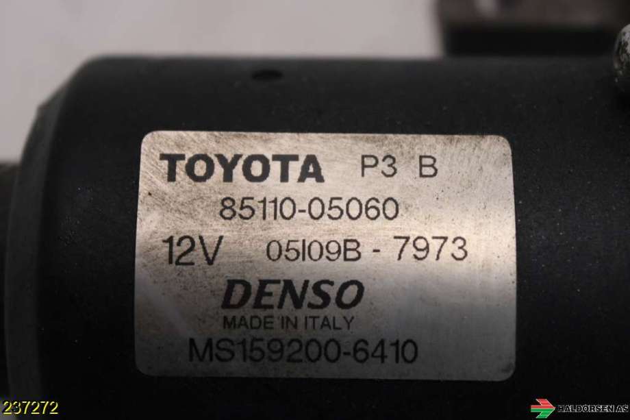Viskermotor frontrute til Toyota Avensis 2003-2008 (Type II)  (TOYOTA|85110-05060|)