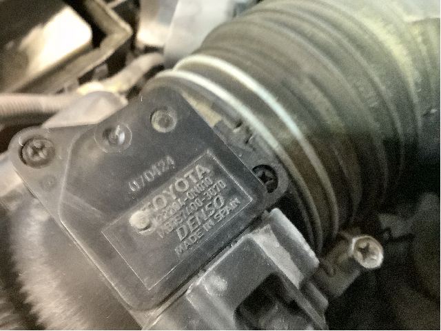 Luftmengde/luftmassemåler til Toyota Avensis 2003-2008 (Type II)  (TOYOTA|22204-ONO10|)