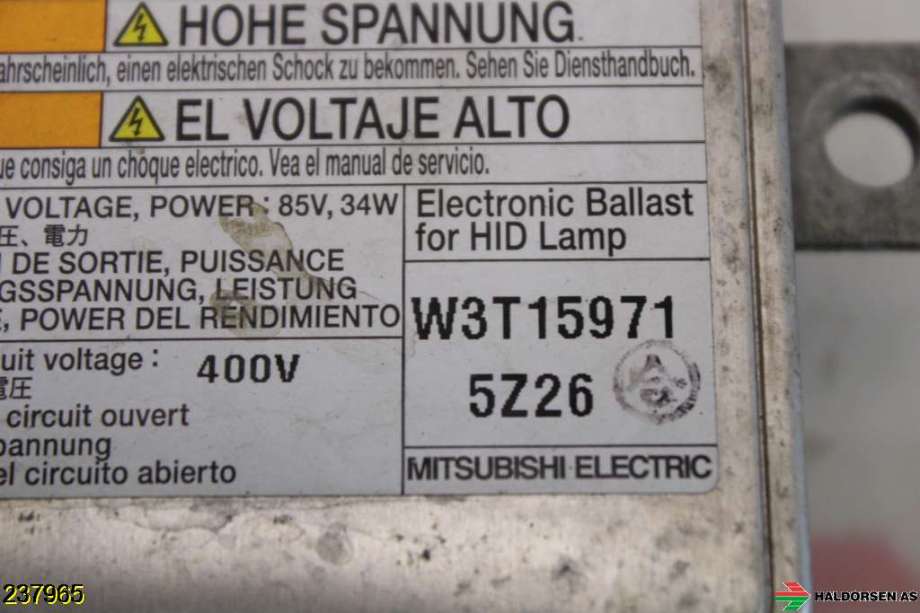 Styreenhet xenon/ballast til Suzuki Grand Vitara 2005-2015 (Type III)  (SUZUKI|35261-65J00||W3T15971)