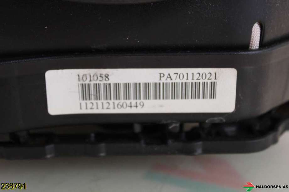 Airbag rattpute til Fiat Doblo 2010-->> (Type II)  (FIAT|735496857|)