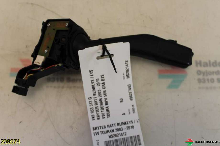 Bryter blink til VW Touran 2007-2010 (Type I, Fase 2)  (VOLKSWAGEN|1K0 953 513 G|)
