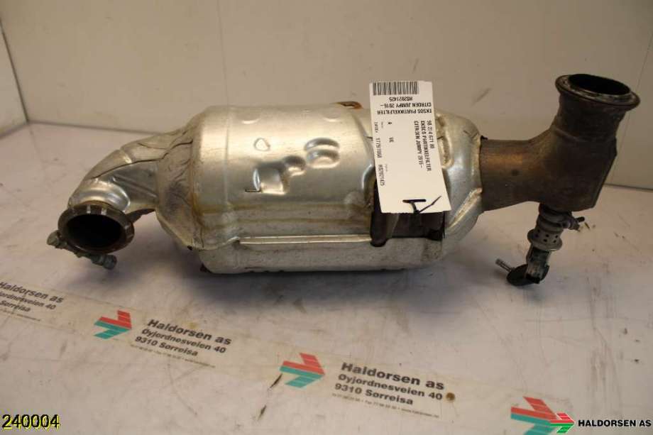 Partikkelfilter til Citroën Jumpy 2016-->> (Type III) (CITROEN|98 234 671 80|)