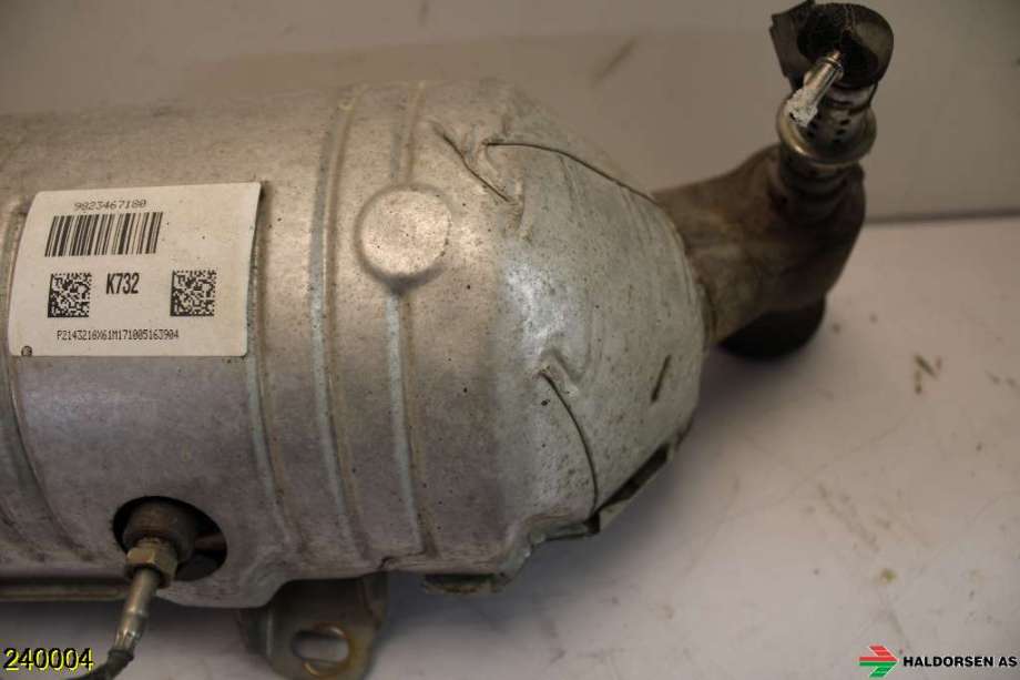 Partikkelfilter til Citroën Jumpy 2016-->> (Type III) (CITROEN|98 234 671 80|)