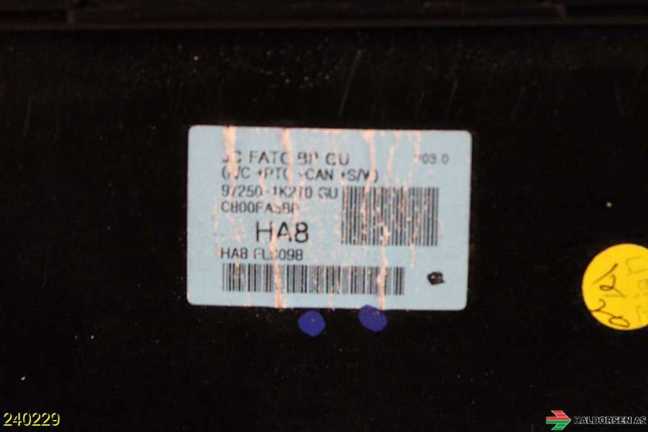 Varmeapparat betjening til Hyundai Ix20 2010-2017  (HYUNDAI|97250-1K270GU|)