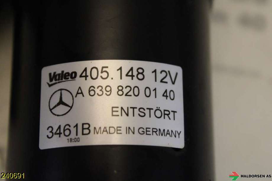Viskermotor frontrute til Mercedes Vito/Viano 2010-2014 (Fase 2) (W639) (W639) (MERCEDES|A 639 820 01 40|)