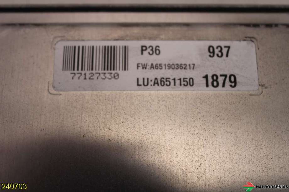 Styreenhet motor til Mercedes Vito/Viano 2010-2014 (Fase 2) (W639) (W639) (MERCEDES|A 651 150 18 79|A6519036217)