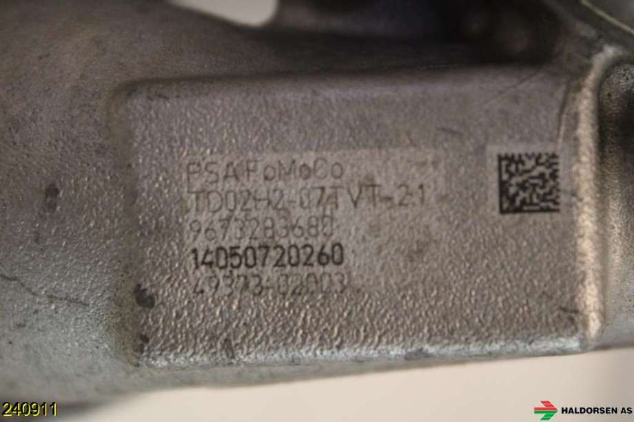 Turbo til Citroën Berlingo 2008-2015 (Type II, Fase 1)  (CITROEN|0375 Q9|)