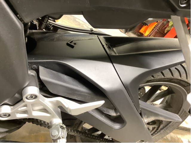 MC, Bakskjerm til MC Yamaha Øvrige 0-->> (YAMAHA MT-125 ABS|5D7F161100|)