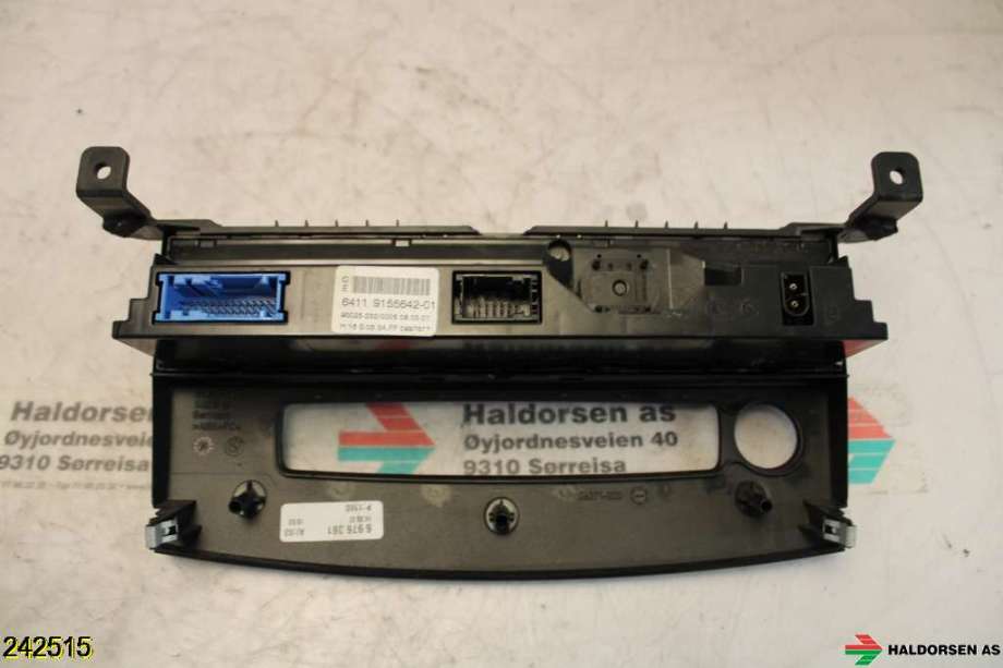 Varmeapparat betjening til BMW 5-Serie 2003-2010 (E60/E61) (E60/E61) (BMW|64 11 9 248 706|)