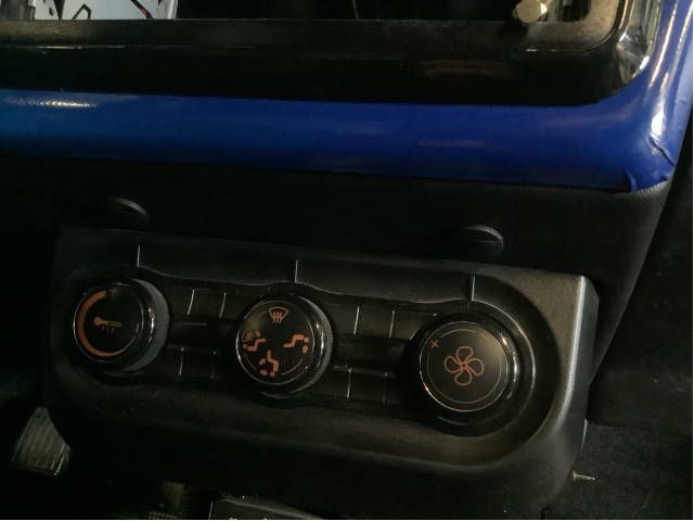 Varmeapparat betjening til Mopedbil Ligier JS60 0-->> (LIGIER JS60|)