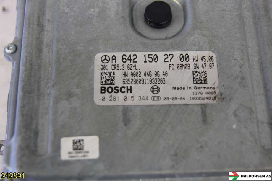 Styreenhet motor til Mercedes S-Klasse 2005-2013 (W221) (W221) (MERCEDES||A 642 150 10 41)