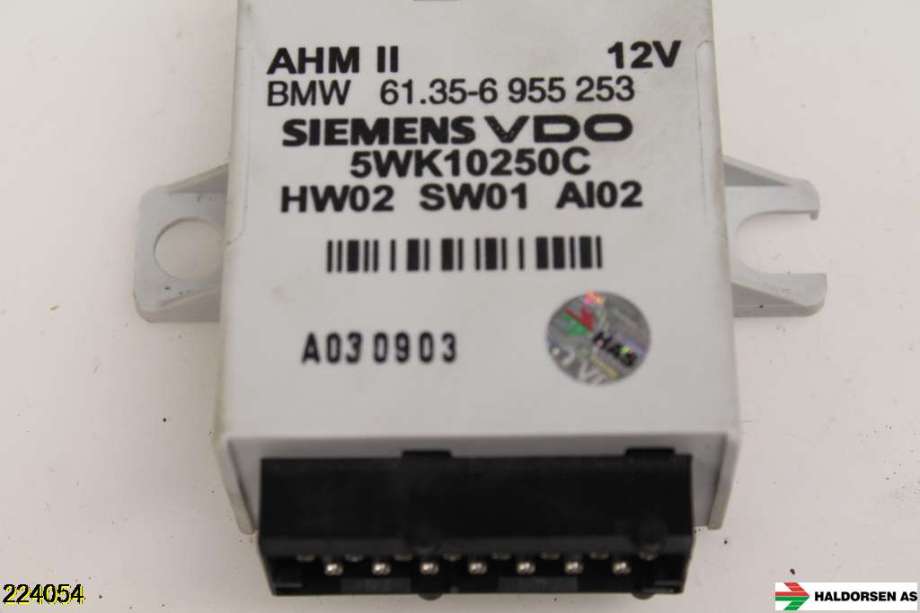 Styreenhet hengerfeste til BMW X3 2007-2010 (Fase 2) (E83) (E83) (BMW|61 35 6 955 253|)
