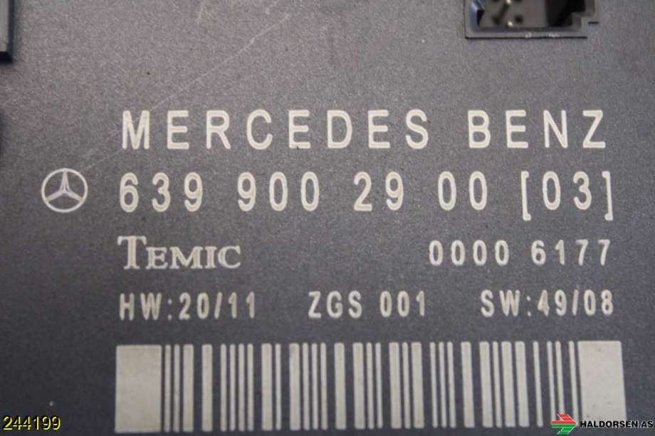 Styreenhet dør venstre foran til Mercedes Vito/Viano 2010-2014 (Fase 2) (W639) (W639) (MERCEDES||639 900 29 00)