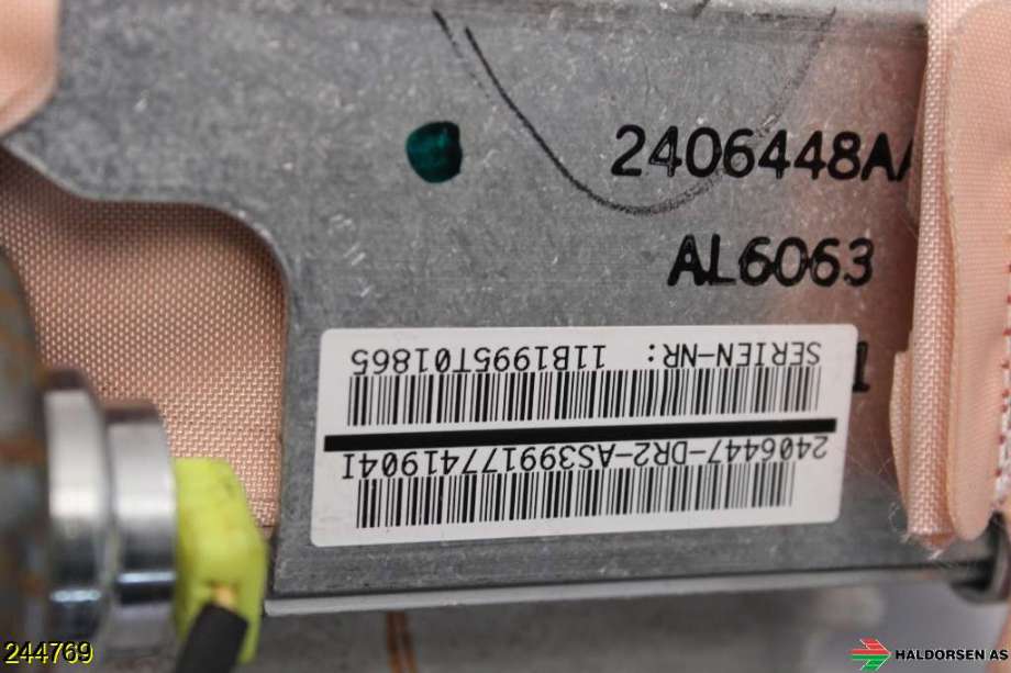 Airbag passasjer til BMW X5 2007-2013 (E70) (E70) (BMW|72 12 7 943 537|)