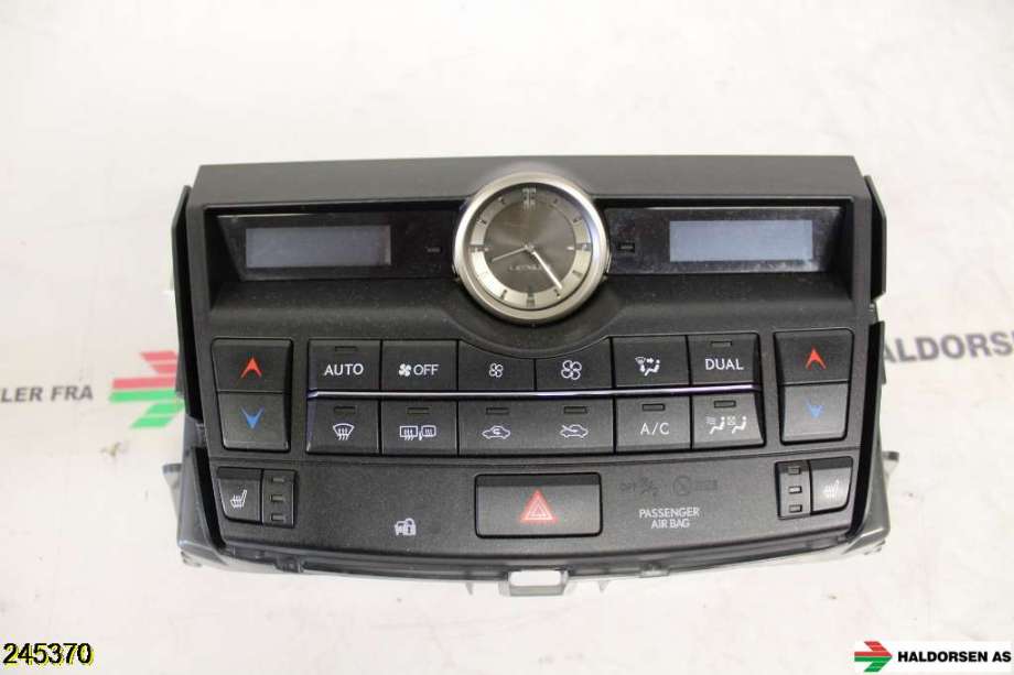 Varmeapparat betjening til Lexus NX 2014-2021 (Type I) (AZ10) (AZ10) (LEXUS|5590078041|)