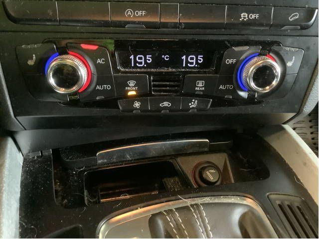 Varmeapparat betjening til Audi Q5 2012-2017 (Type I, Fase 2)  (AUDI|8K1 820 043 AJ|)