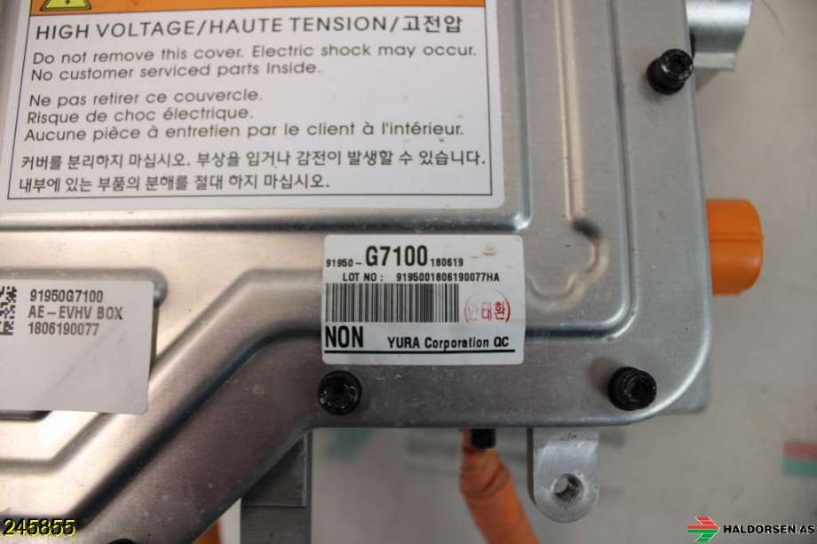 Sikringsboks til Hyundai Ioniq Electric 2019-->> (Fase 2)  (HYUNDAI||91950G7100)