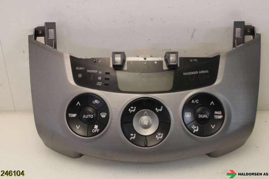 Varmeapparat betjening til Toyota RAV4 2006-2009 (Type III, Fase 1)  (TOYOTA|5590042240B0|)