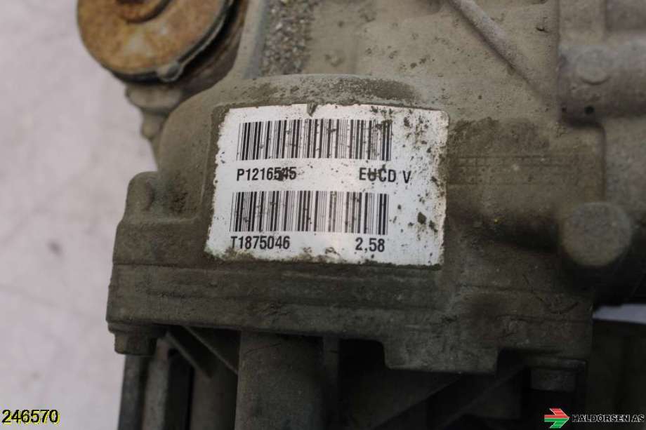 Kardang klokke bak til Volvo XC60 2014-2017 (Type I, Fase 2)  (VOLVO|36012670|)