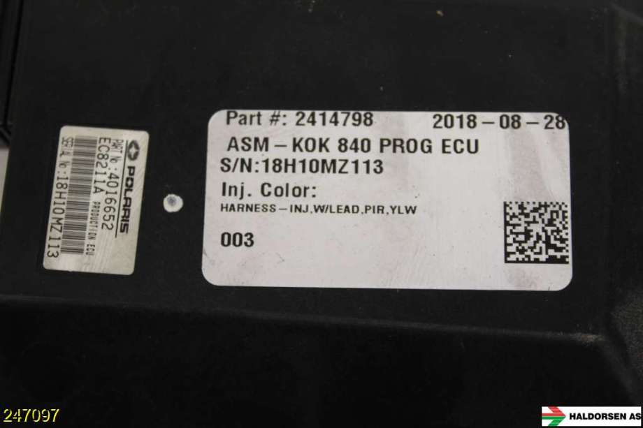 Styreenhet motor til Snøscooter Polaris øvrige 0-->>  (POLARIS 850 PRO RMK AXYS|4016652|850 PATRIOT|PRORMK)