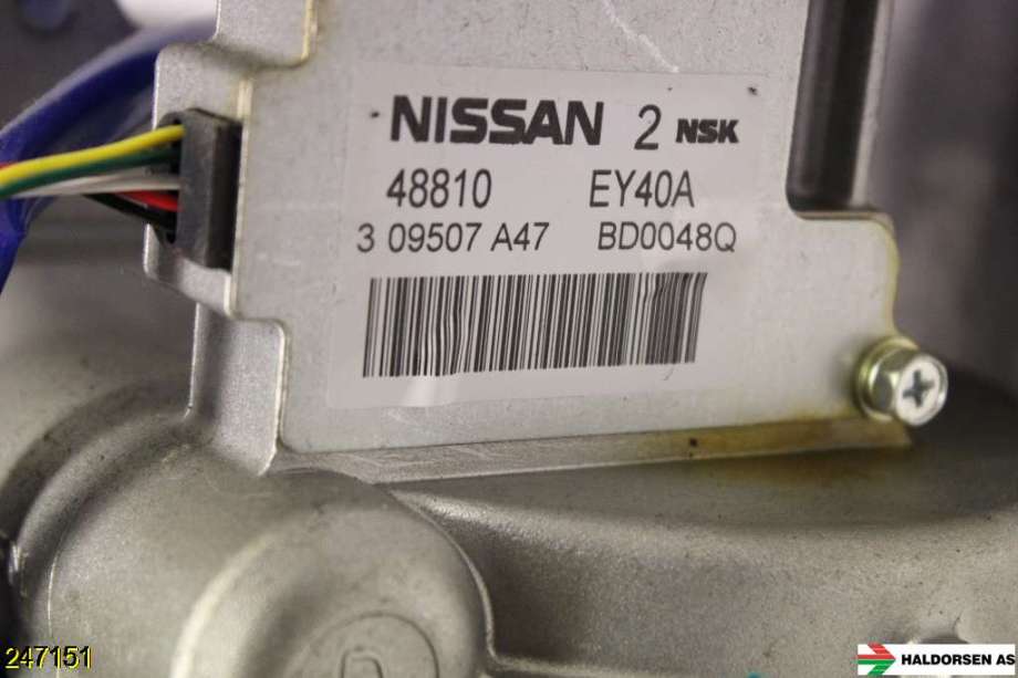 Rattaksel elektrisk servo til Nissan Qashqai 2007-2010 (Type I, Fase 1)  (NISSAN|48811EY44B|)