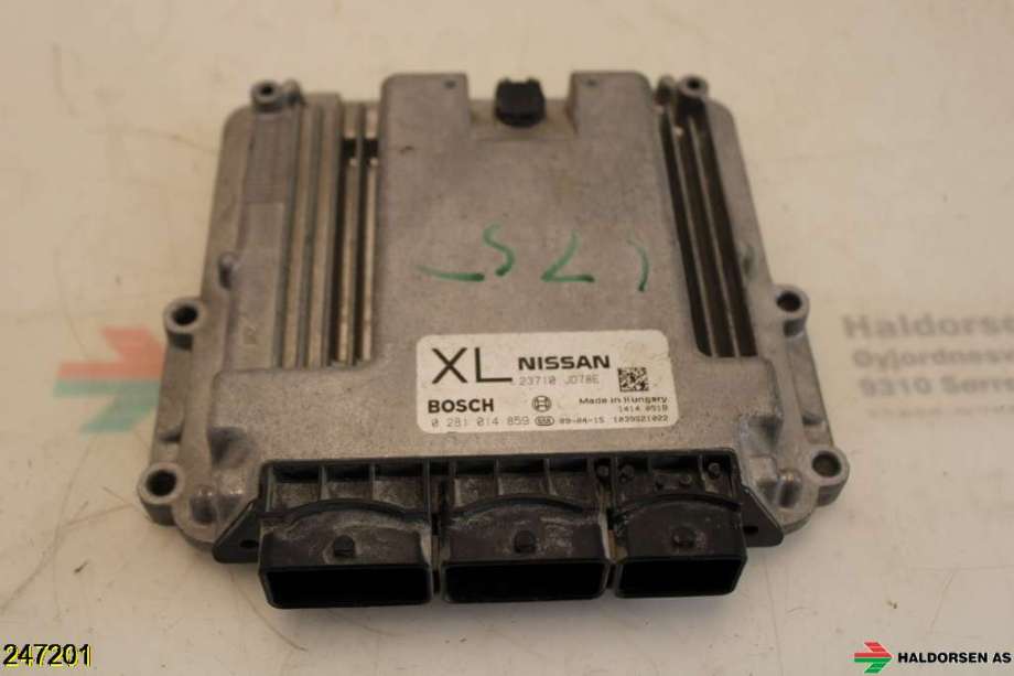 Styreenhet motor til Nissan Qashqai 2007-2010 (Type I, Fase 1) (NISSAN|23710JD78E|)