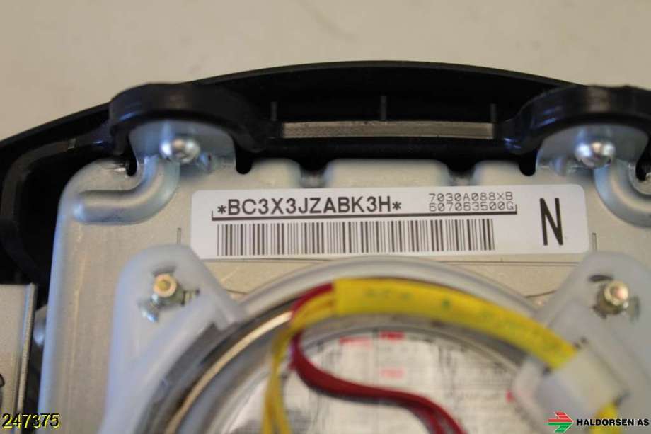 Airbag rattpute til Mitsubishi Outlander 2010-2012 (Type II, Fase 2)  (MITSUBISHI|7030A088XB|)