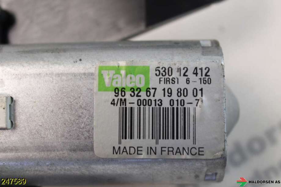 Viskermotor bakrute til Citroën C5 2005-2008 (Type I, Fase 2)  (CITROEN|6405 J1|)