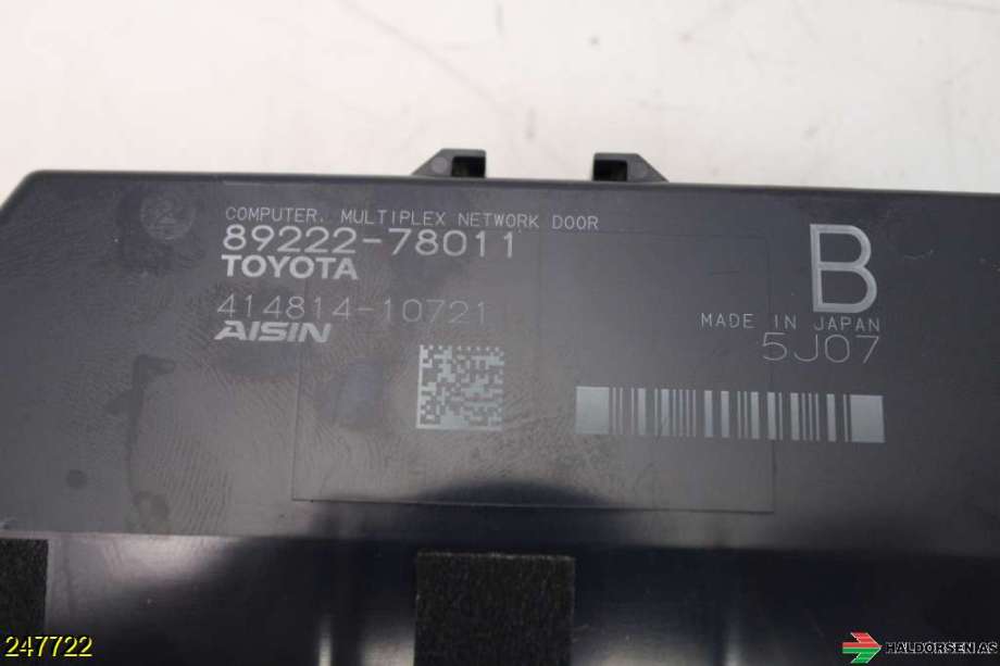 Styreenhet elektrisk bakluke til Lexus NX 2014-2021 (Type I) (AZ10) (AZ10) (LEXUS||89222-78011)