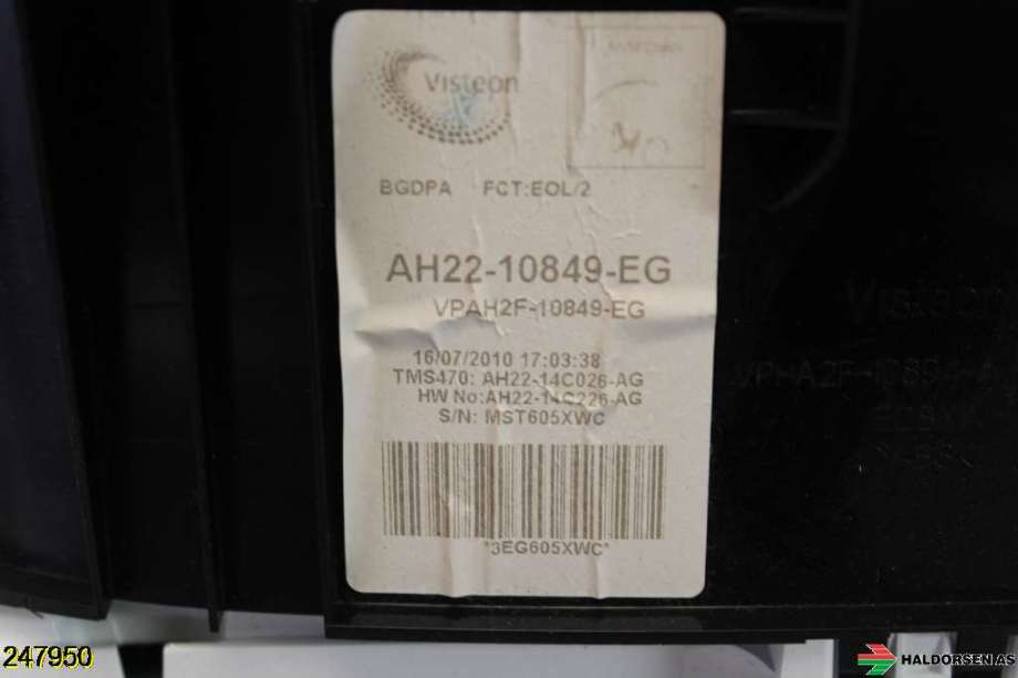 Instrumentpanel til Land Rover Discovery 2009-2017 (Type IV)  (LAND-ROVER|LR081846|)
