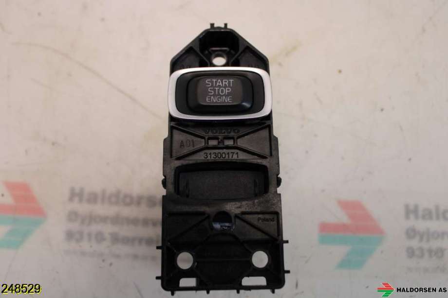 Bryter start/stopp til Volvo XC60 2014-2017 (Type I, Fase 2)  (VOLVO||31394114)