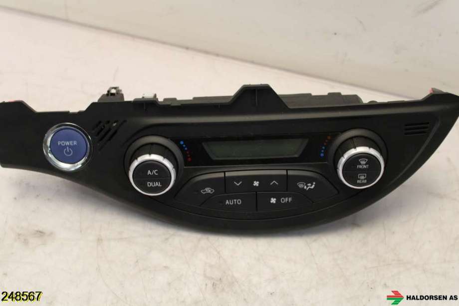 Varmeapparat betjening til Toyota Yaris 2014-2020 (Type III, Fase 2)  (TOYOTA|559000D800C3|)