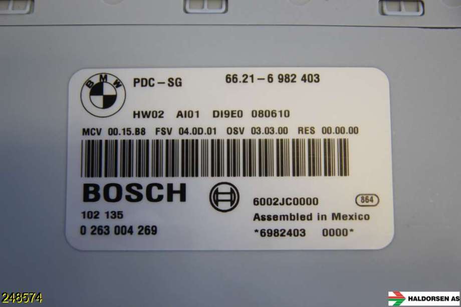 Styreenhet parkering til BMW 3-Serie 2005-2011 (E90/E91/E92/E93) (E90/E91/E92/E93) (BMW||66216982403)