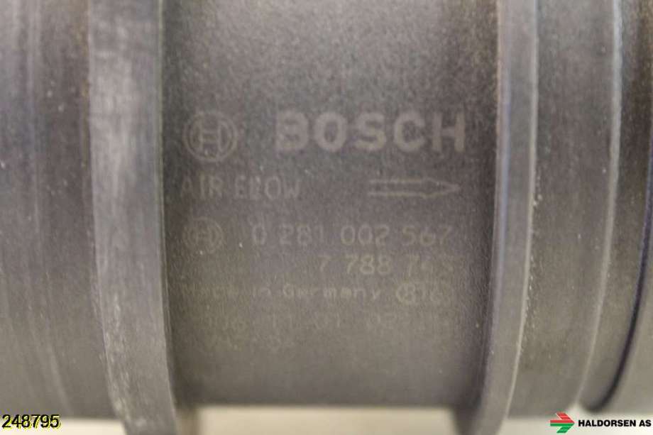 Luftmengde/luftmassemåler til BMW 3-Serie 2005-2011 (E90/E91/E92/E93) (E90/E91/E92/E93) (BMW|13 62 8 509 724||0 281 002 567)