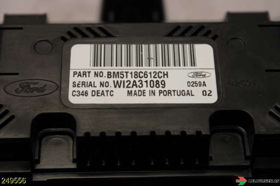 Varmeapparat betjening til Ford Focus 2011-2014 (Type III, Fase 1)  (FORD|1866942|BM5T-18C612-CM|)