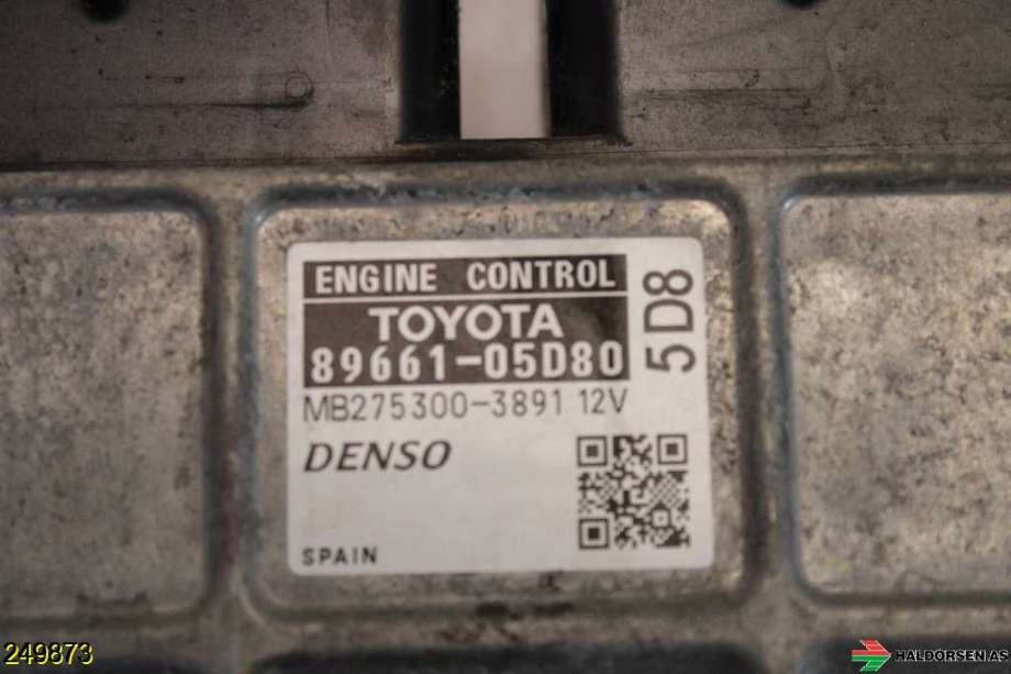 Styreenhet motor til Toyota Avensis 2009-2015 (Type III, Fase 1)  (TOYOTA|8966105D80|)