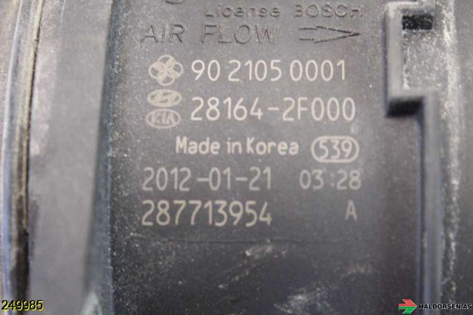 Luftmengde/luftmassemåler til Hyundai Ix35 2010-2015  (HYUNDAI|28164-2F000|)