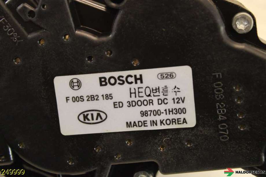 Viskermotor bakrute til Hyundai Ix35 2010-2015  (HYUNDAI|98700 1H300|)