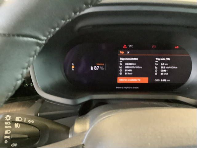 Instrumentpanel til Polestar 2 2020-->> (POLESTAR|36012981|)