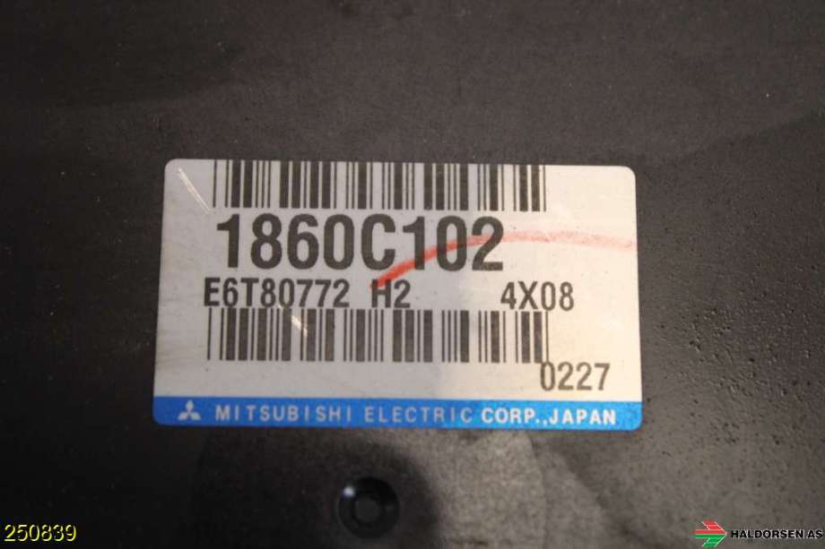 Styreenhet motor til Mitsubishi Outlander 2012-2015 (Type III, Fase 1) (MITSUBISHI|1860C102|)