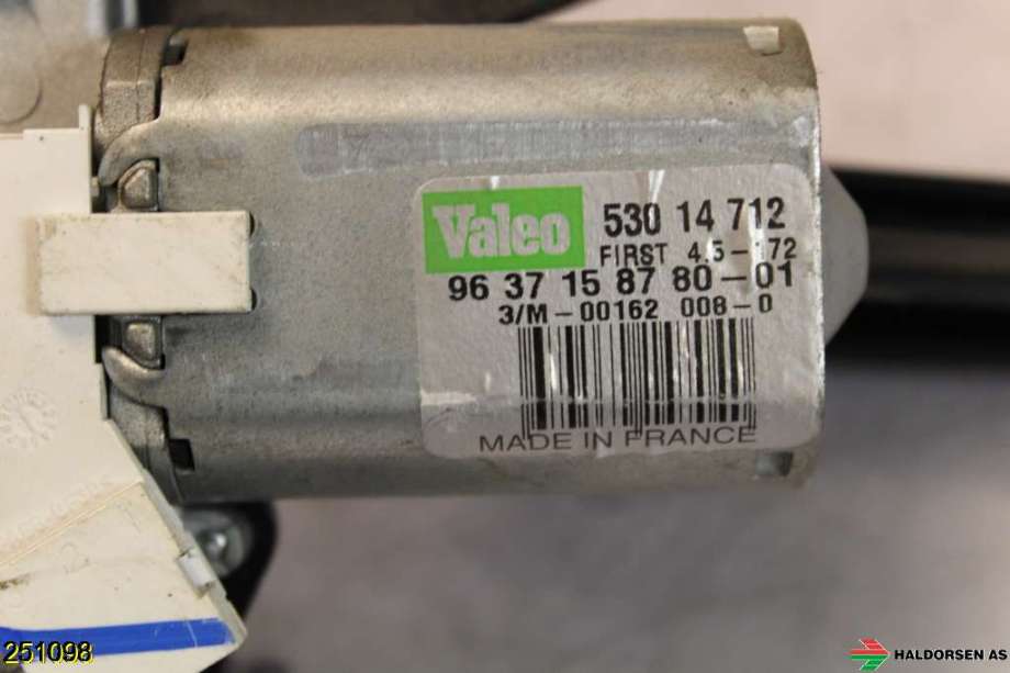Viskermotor bakrute til Mopedbil Ligier JS50 2015-2024 (Type I)  (LIGIER JS 50 L|)