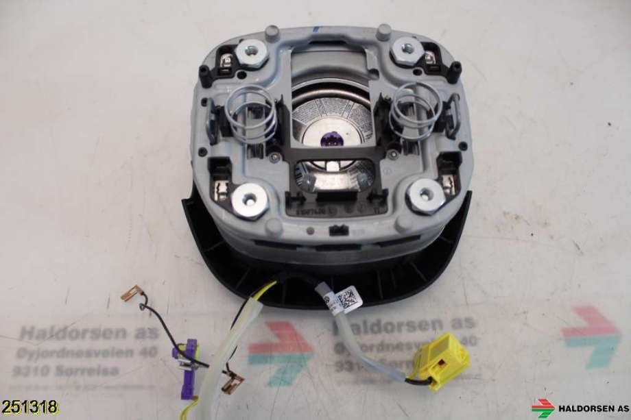 Airbag rattpute til Škoda Octavia 2009-2013 (Type II, Fase 2) (SKODA|1ZO 880 201 AQ|)